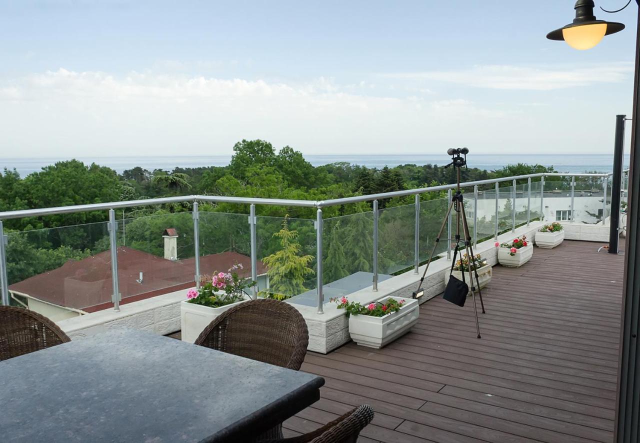 Ferienwohnung Under The Stars - Lux Penthouse With Pool And Terrace By Flat Mаnager Saints Constantine and Helena Exterior foto